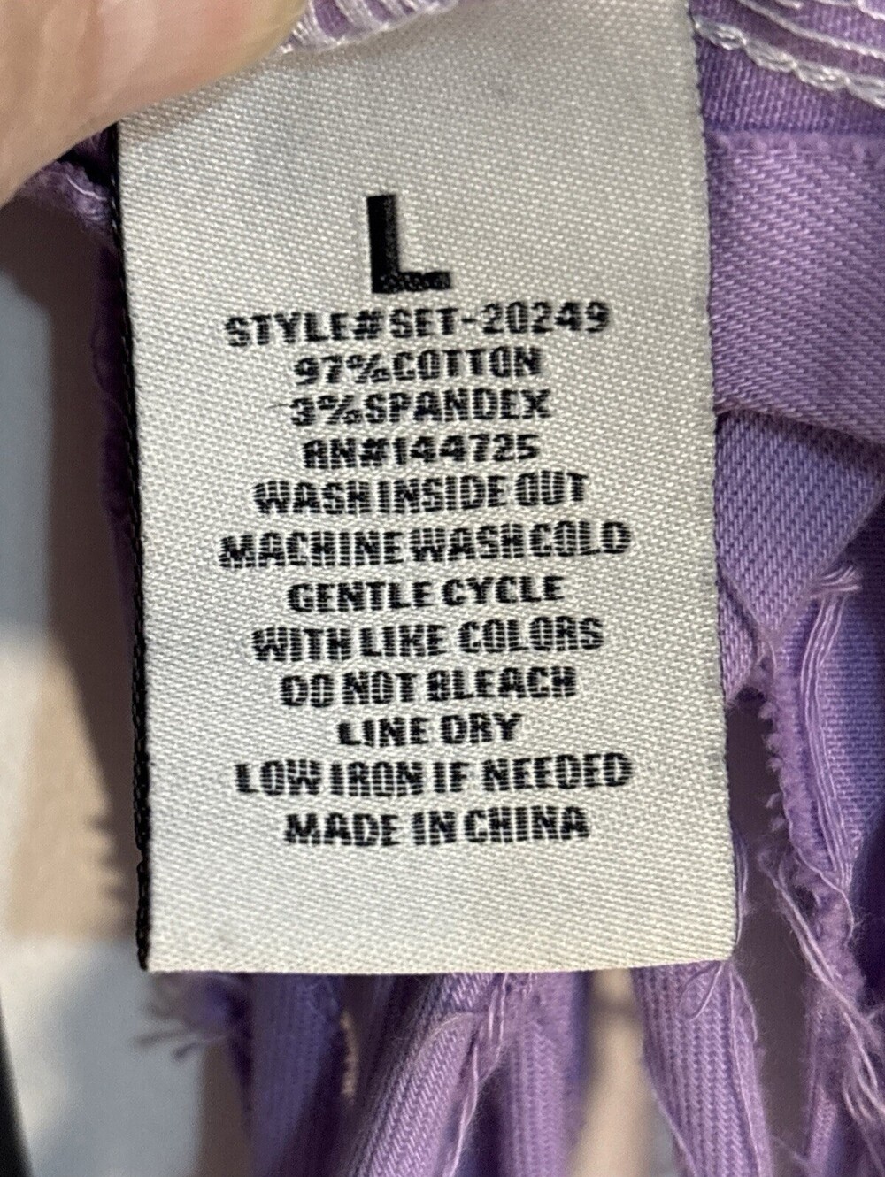 NWT American Bazi Fringe Cropped Lavender Jacket, Women’s Large , RJK-20179 New - Picture 11 of 11